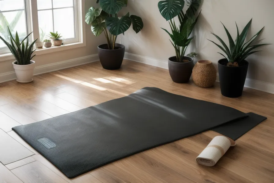 Diccionarios de traducción apilados como soporte de cámara para grabar un módulo del curso de yoga en casa