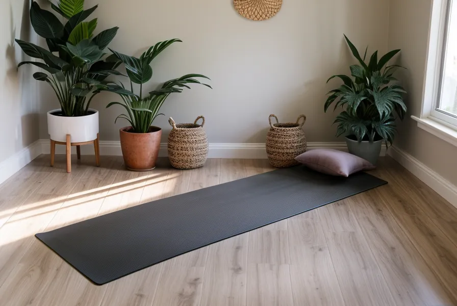 Productividad consciente: libros de traducción y bloque de yoga compartiendo el mismo escritorio