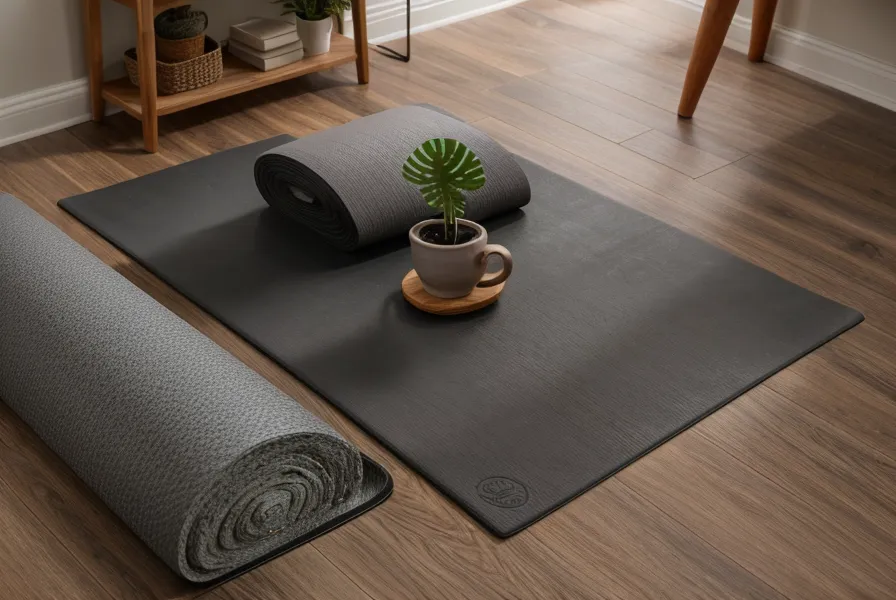 Rincón de un departamento en Miraflores con material de yoga y libros de traducción, equilibrio entre bienestar freelance y formación online