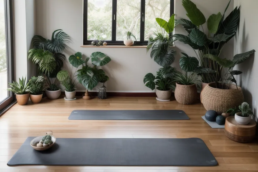 Material de yoga esencial para completar un instructorado desde casa: esterilla, bloques de corcho y espacio de práctica en casa